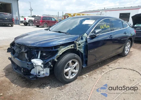 2017 Chevrolet Malibu Ls из США, поврежденный, VIN 1G1ZB5ST9HF177346